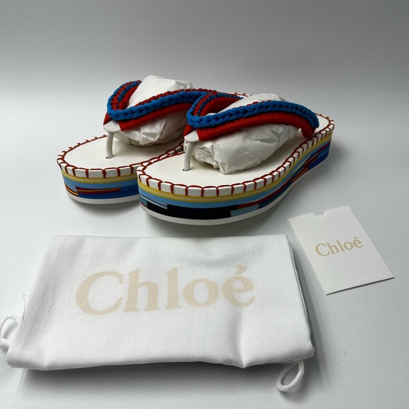 Chloé Lou Flip Flops - Picture 7 of 8